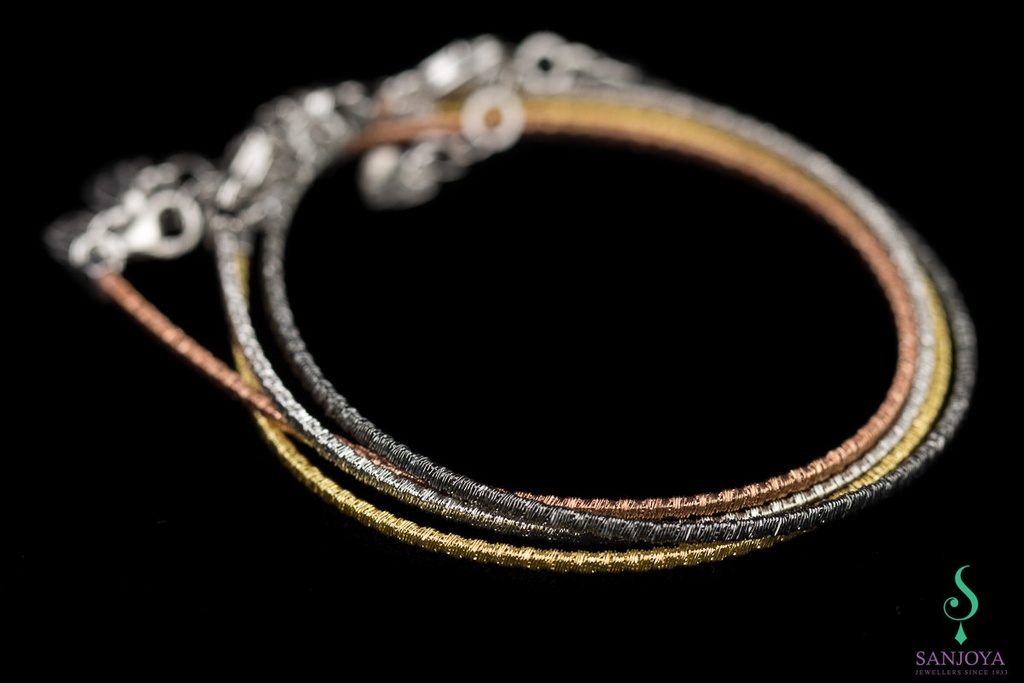 Verfijnde zilveren armband, 2mm