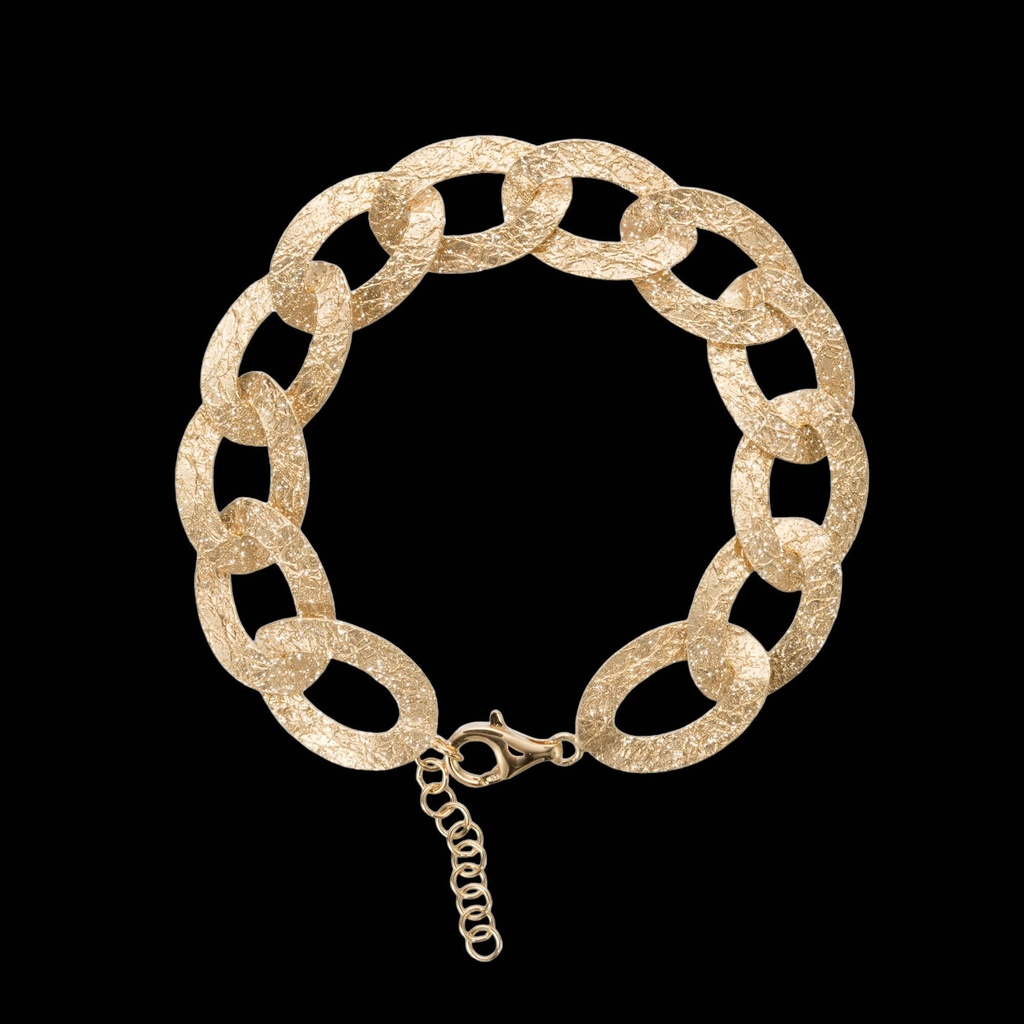 Verfijnde en vergulde schakelarmband