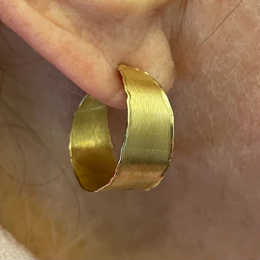 [ES0622004] Kleine gouden créolen van 18kt goud