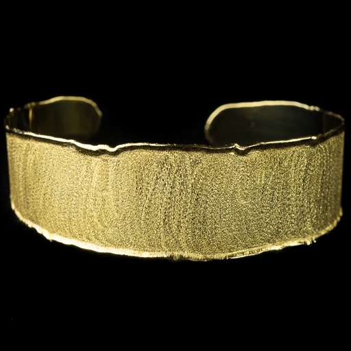 [SC0413001] Italiaanse smalle vergulde slavenarmband