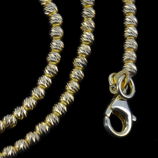 [SC1212006-G18] Italiaanse ketting goud 18kt en sprankelend, diverse lengtes