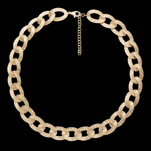 [L1122004] Verfijnde en vergulde schakelketting