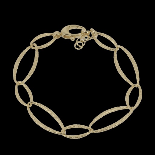 [L0224015] Vergulde, schitterende en verfijnde schakelarmband