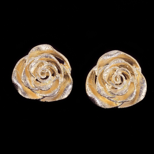 Mini matte rosé bloemoorbelletjes 